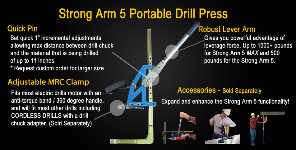Portable Drill Press Features